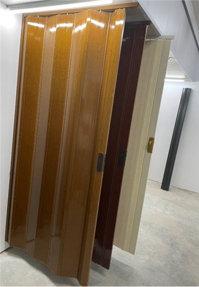 쉬운 설치 PVC 접이식 도어